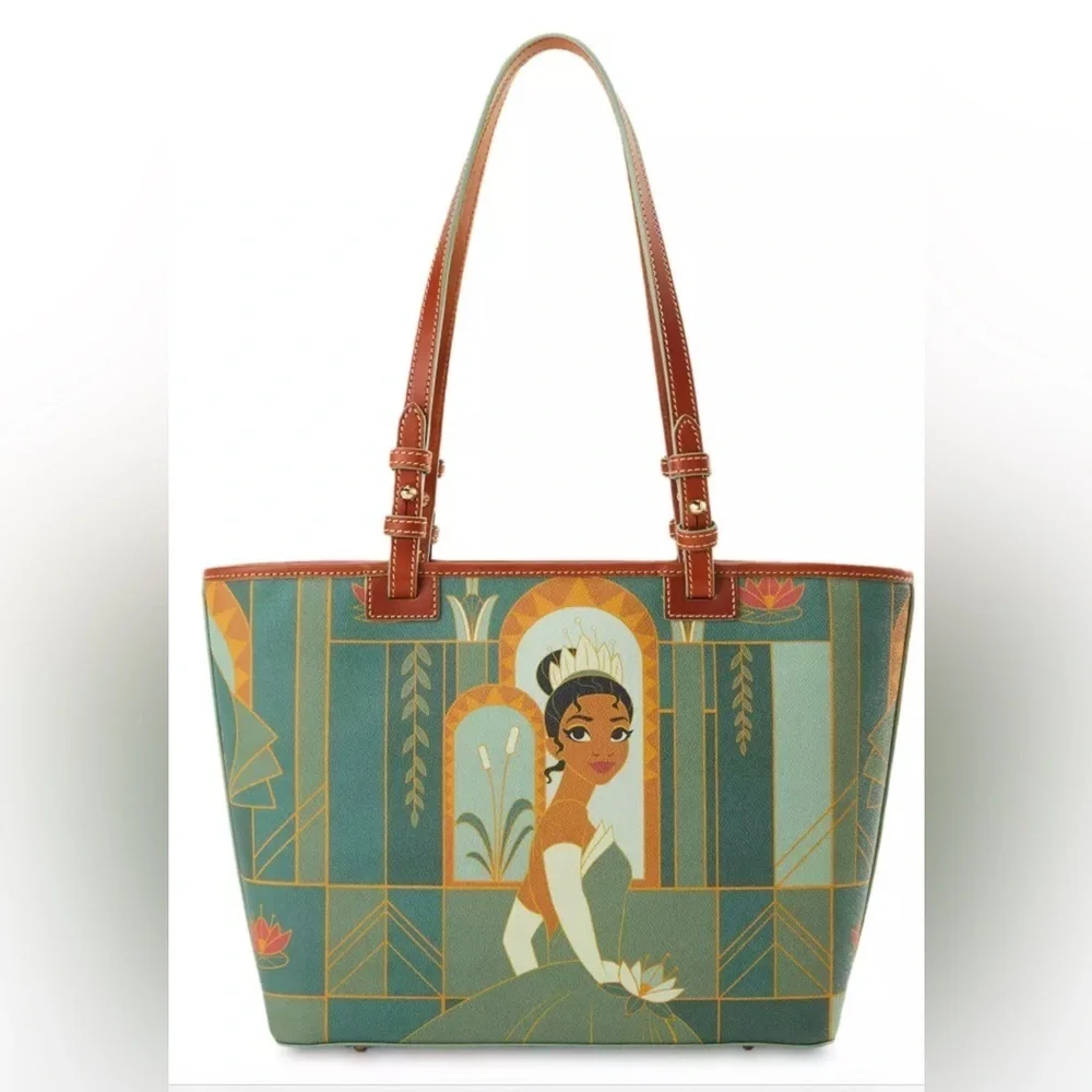 💫Disney Dooney & Bourke Tiana Tote- Collectible 4 Disney fans & Enthusiasts 👸🏽 🐸